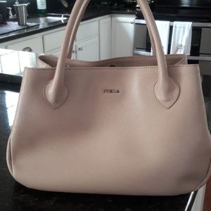 Furla Safiano Leather Tote